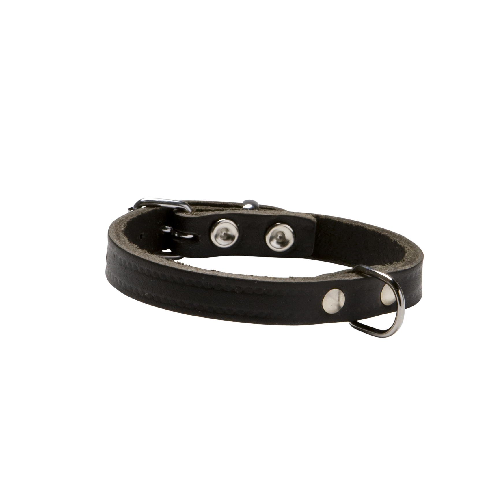 Adori Halsband Soft Met Print Donkerbruin - Hondenhalsband - 30x1.2 cm