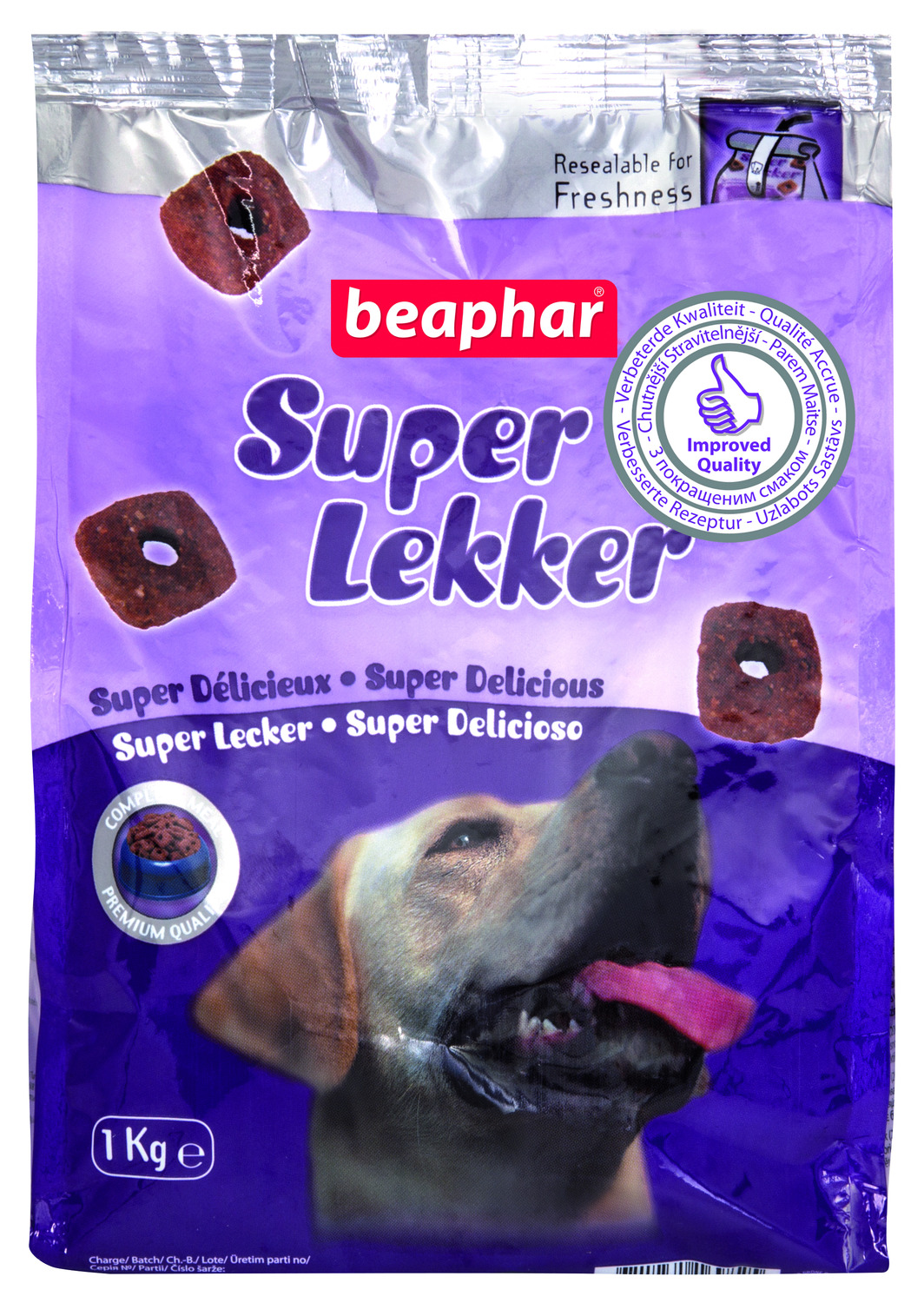 Beaphar Super Lekker Hond - Hondensnacks - Vlees 1 kg