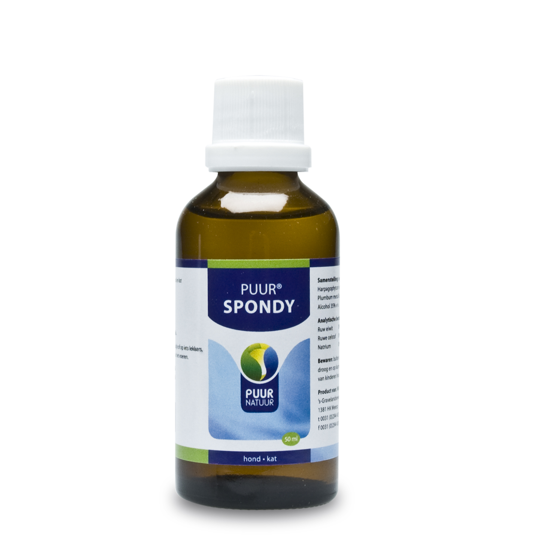 Puur Natuur Spondy - Supplement - Gewrichten - Spieren - 50 ml