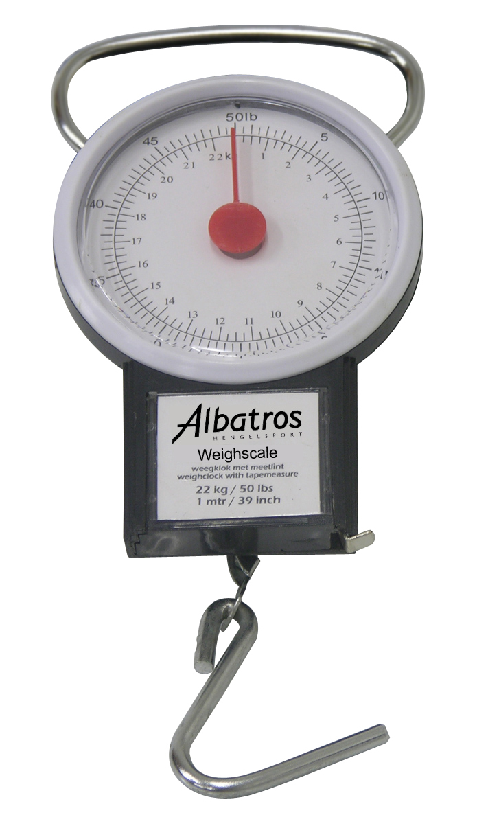 Albatros Allesweger Tot 22 Kg & Meter Tot 1m - Weegschalen - Wit Zwart Allround