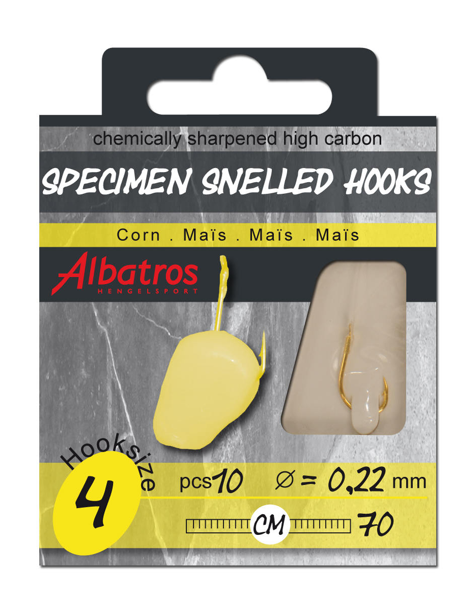 Albatros Hakenboekje Mais - Hakenboekjes - 70 cm 10 stuks Allround 4 Ø 0.22mm