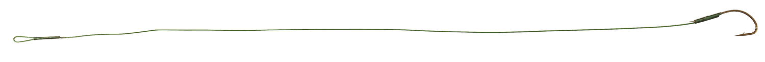 Albatros Staaldraad +haak 30 cm - Onderlijnen - tot8 kg Roofvis