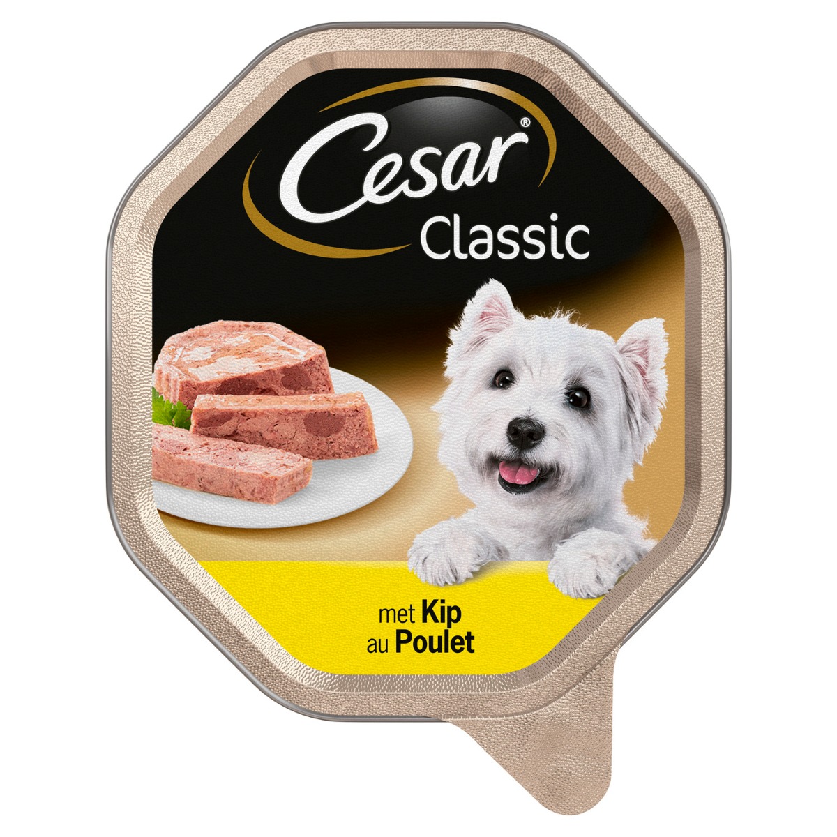Cesar Alu Classic 150 g - Hondenvoer - Kip