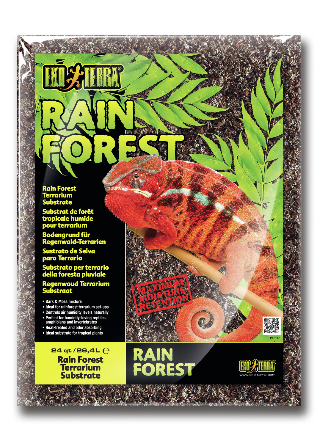 Exo Terra Rain Forest Substrate - Voedingsbodem - 8.8 l