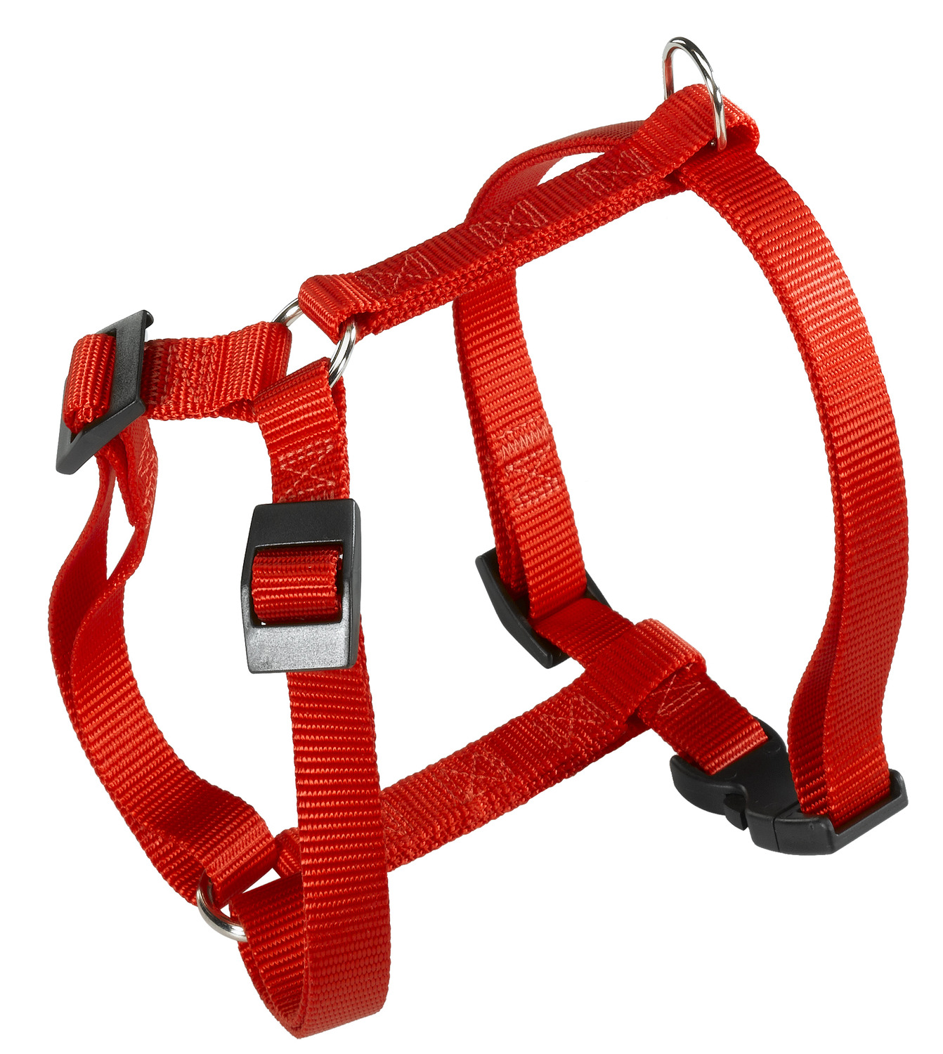 Adori Harnas Nylon Rood - Hondenharnas - a 20-32 b 25-38x1.0 cm
