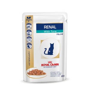 Royal Canin Veterinary Diet Renal Tuna zakjes kattenvoer 8 x 12 zakjes