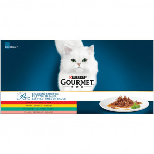 Gourmet Perle Mini Filets in Saus Multipack 60x85g kat 2 x (60 x 85g)