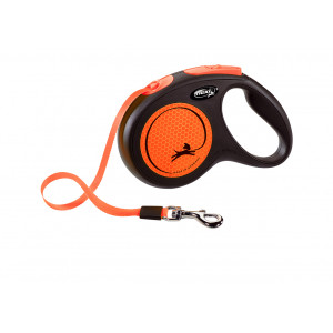 Flexi New Neon M Tape 5 meter Groen