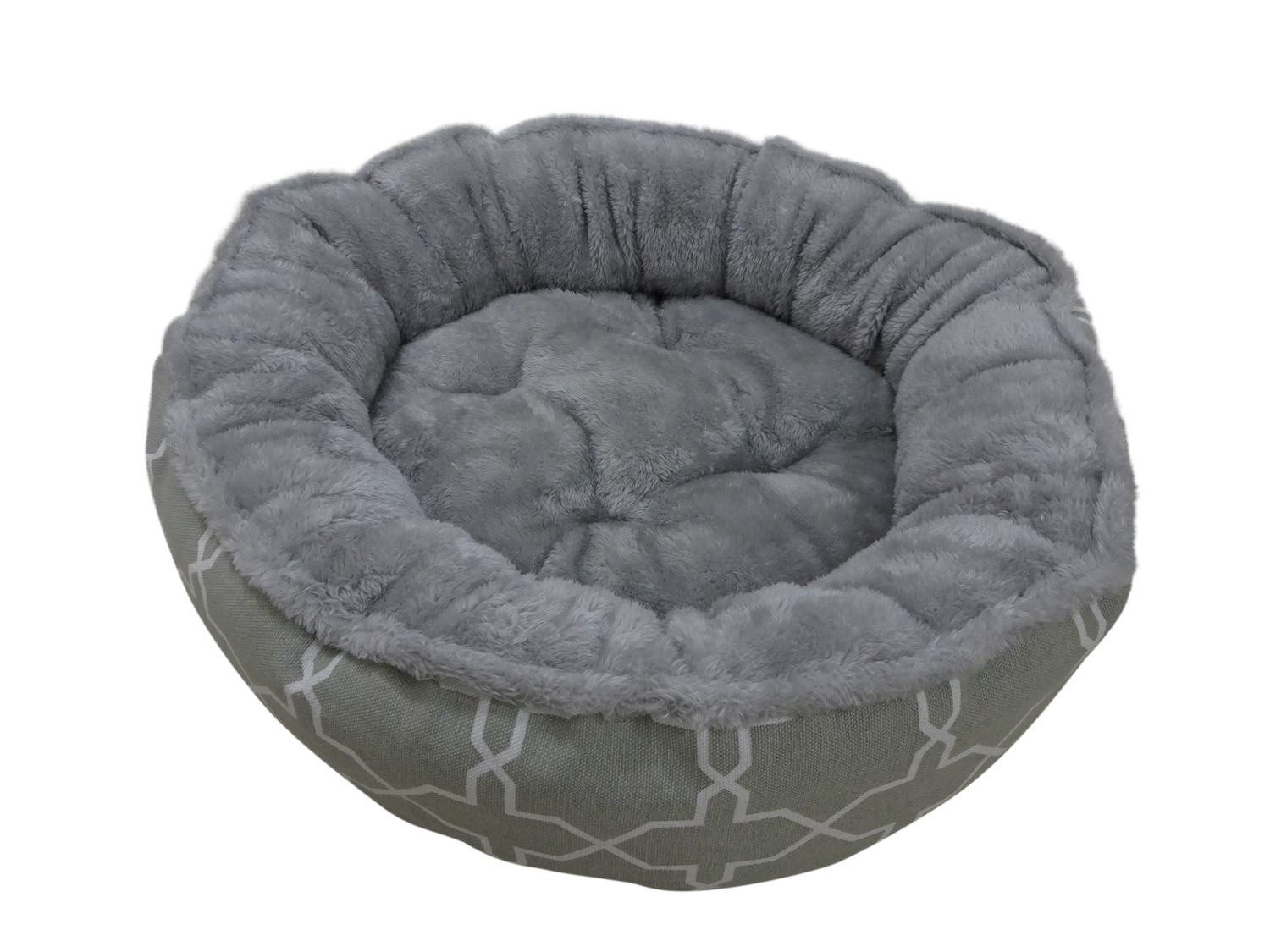 Adori Mand Rond Cassablanca - Kattenmand - 50 cm Grijs