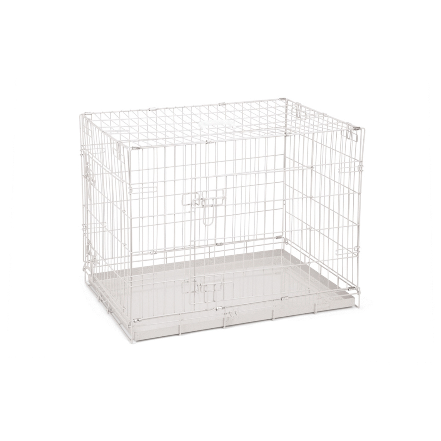 Beeztees Bench 2 Deurs Grijs - Hondenbench - 78X55X61 cm