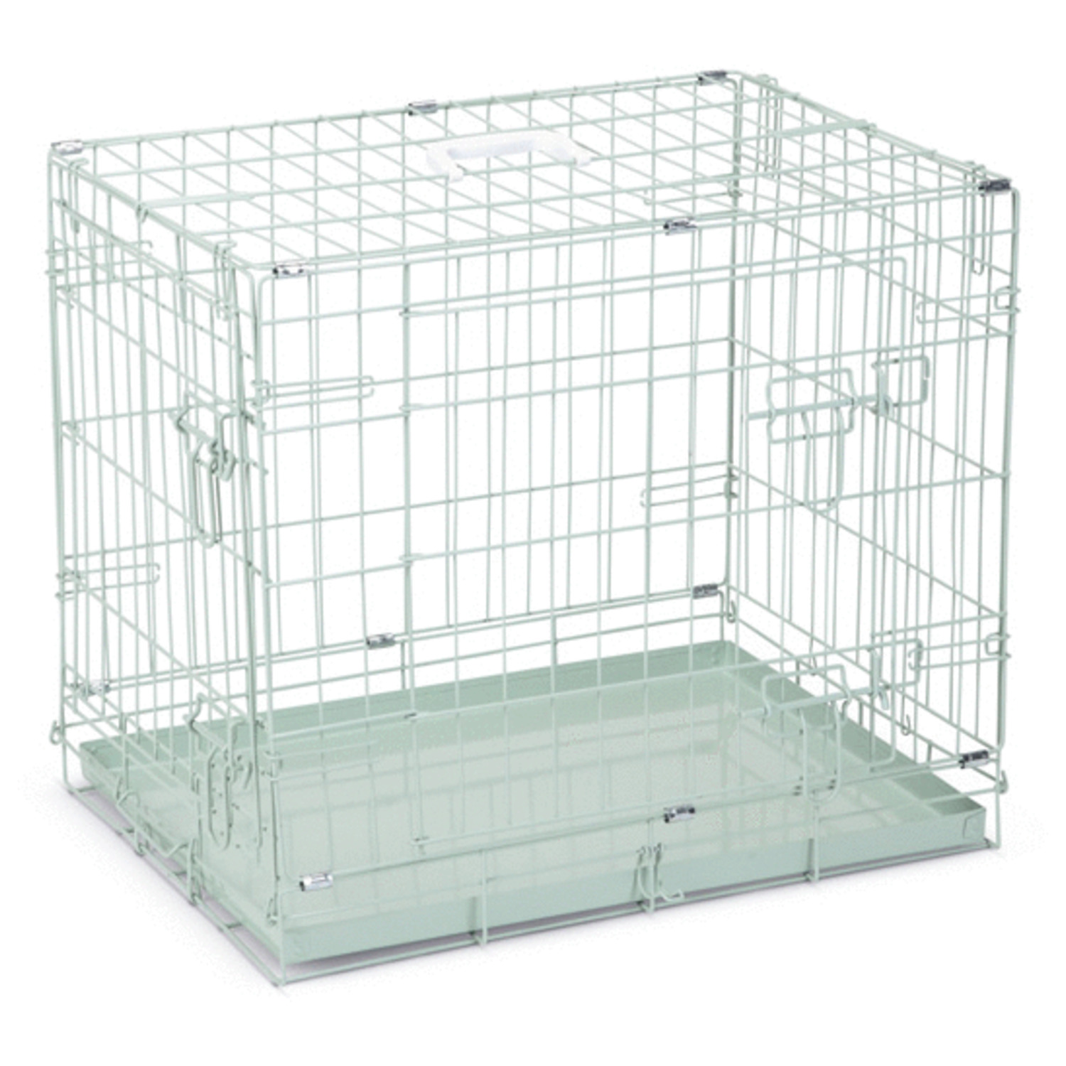 Beeztees Bench 2 Deurs Groen - Hondenbench - 62X44X49 cm
