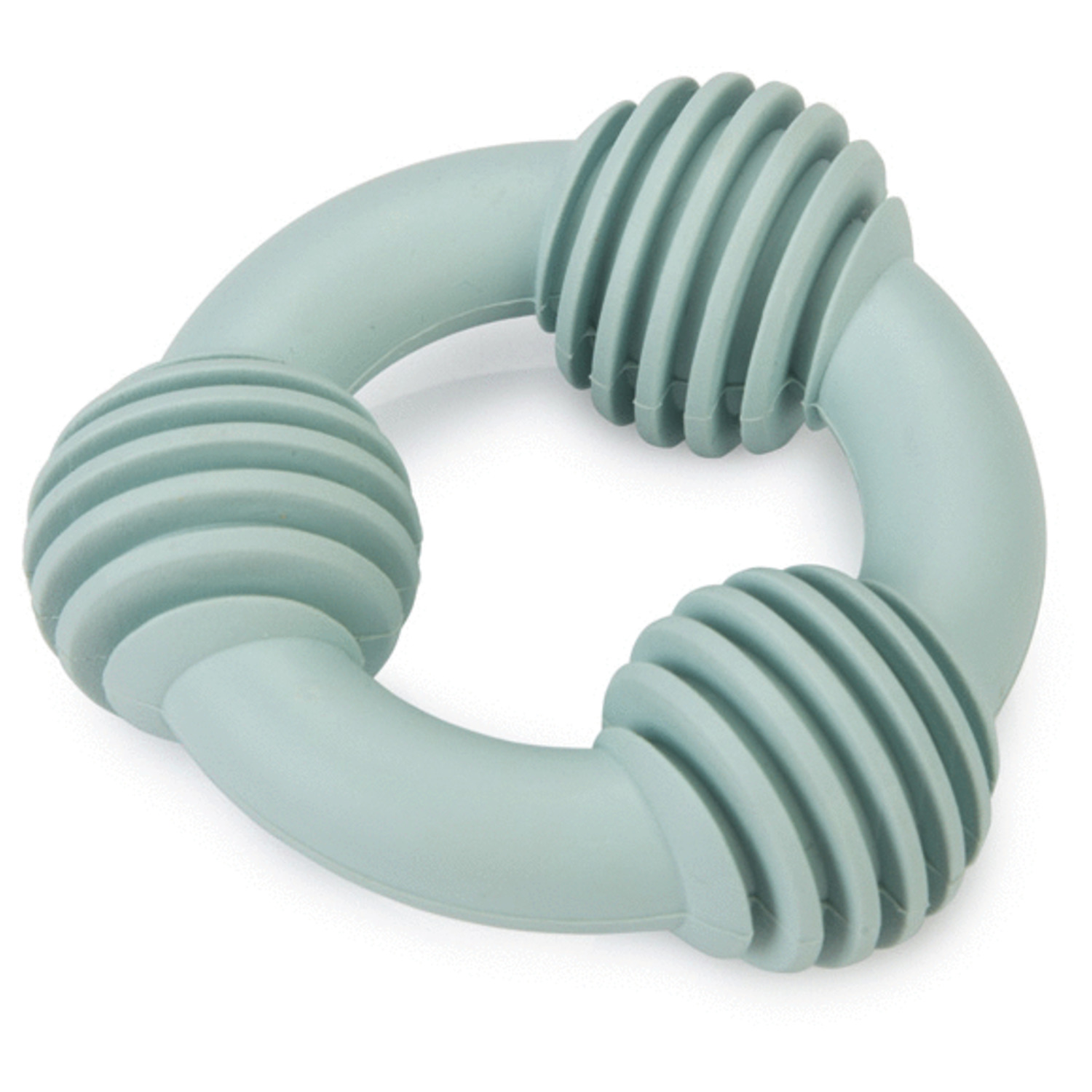 Beeztees Dental Ring Puppy 8 cm - Hondenspeelgoed - Groen
