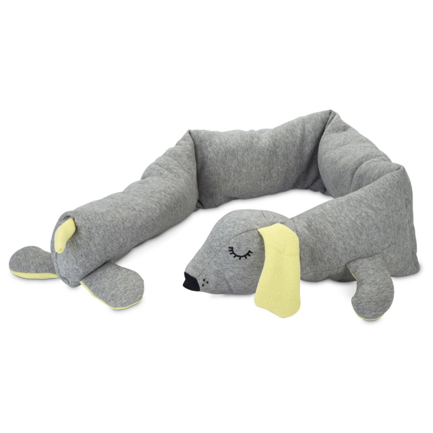 Beeztees Puppy Knuffel Cosy Grijs - Hondenspeelgoed - 120 x 12 x 9.5 cm