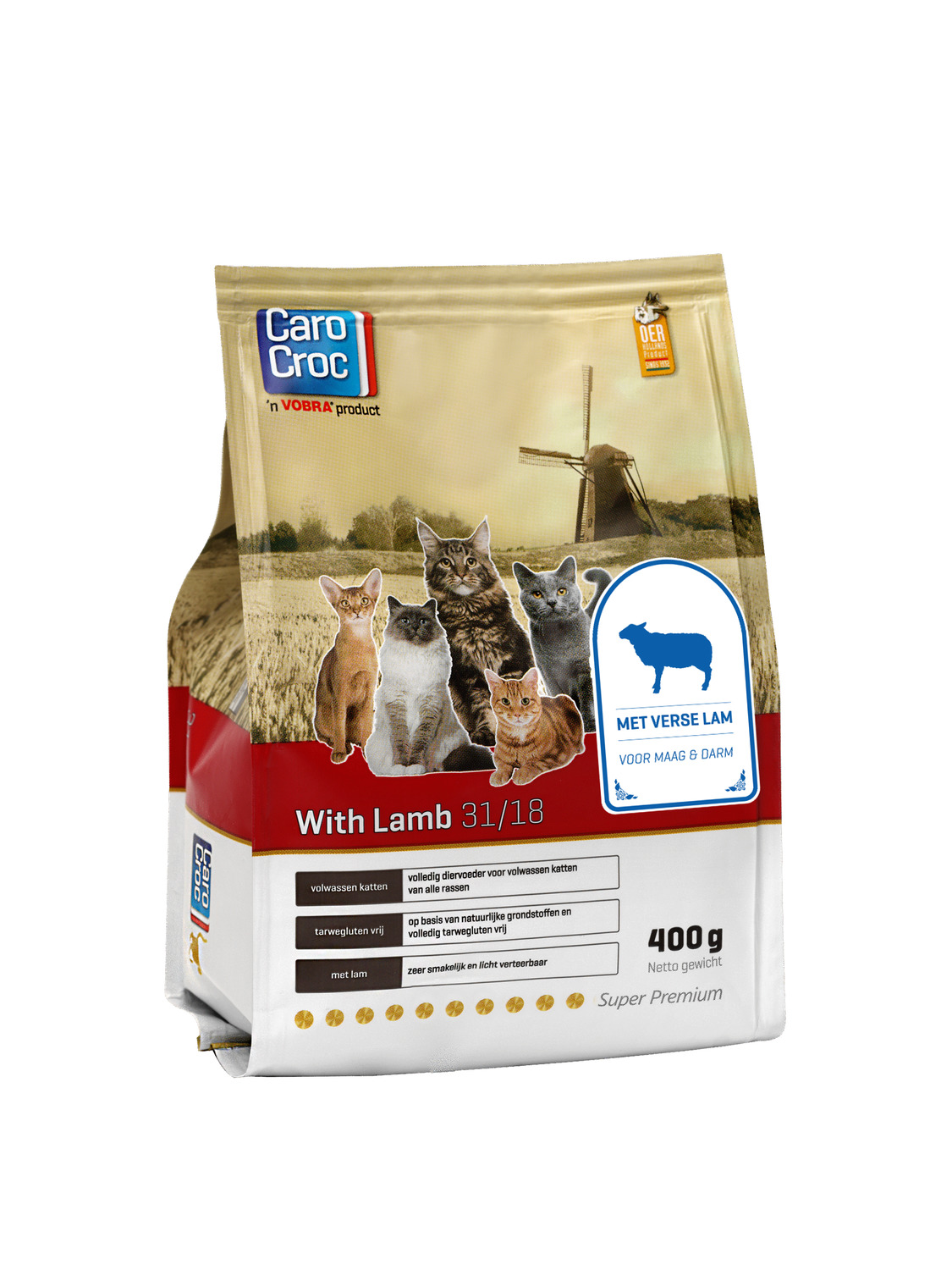 Carocroc With Lamb - Kattenvoer - 400 g