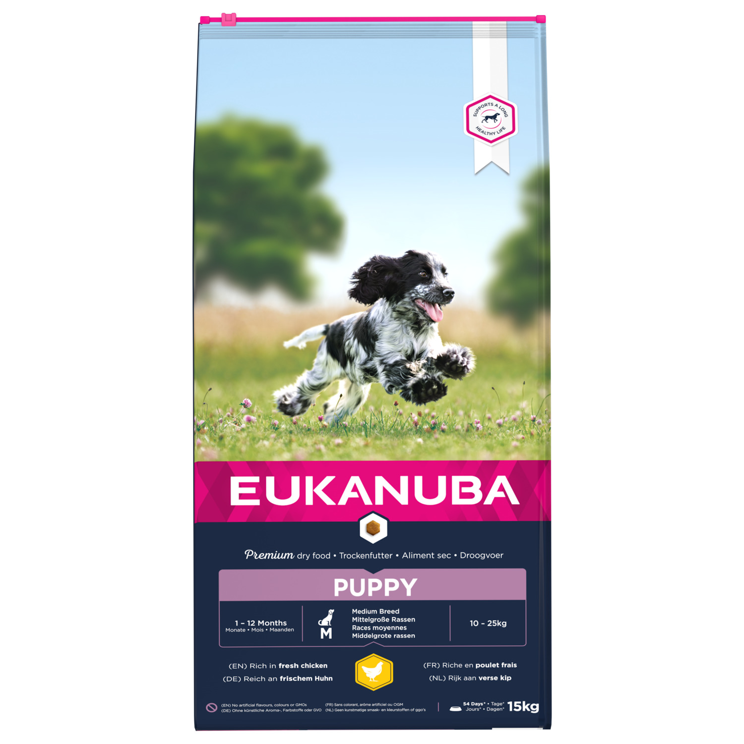 Eukanuba Growing Puppy Medium Breed - Hondenvoer - Kip 15 kg