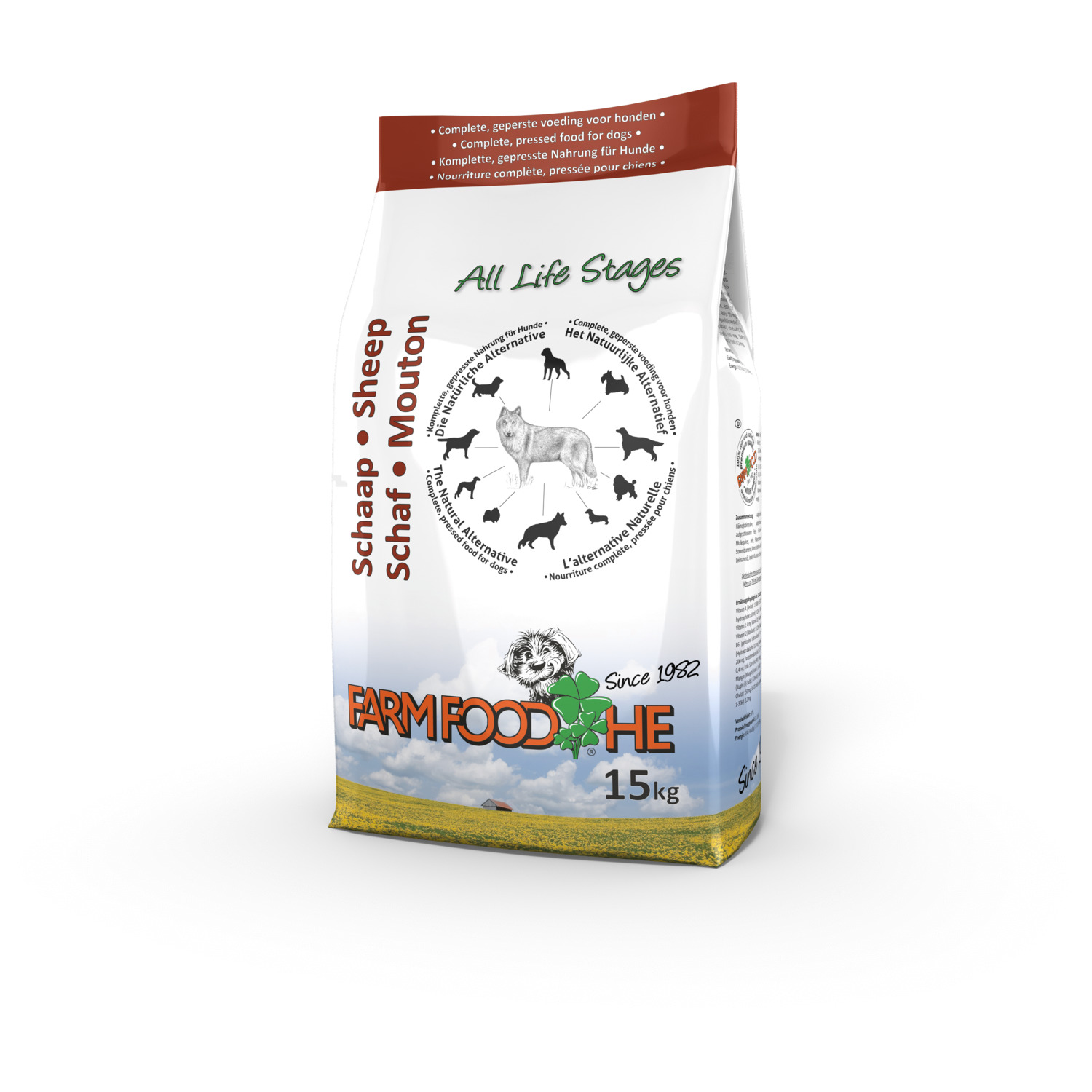 Farm Food Schaap Lam - Hondenvoer - 15 kg