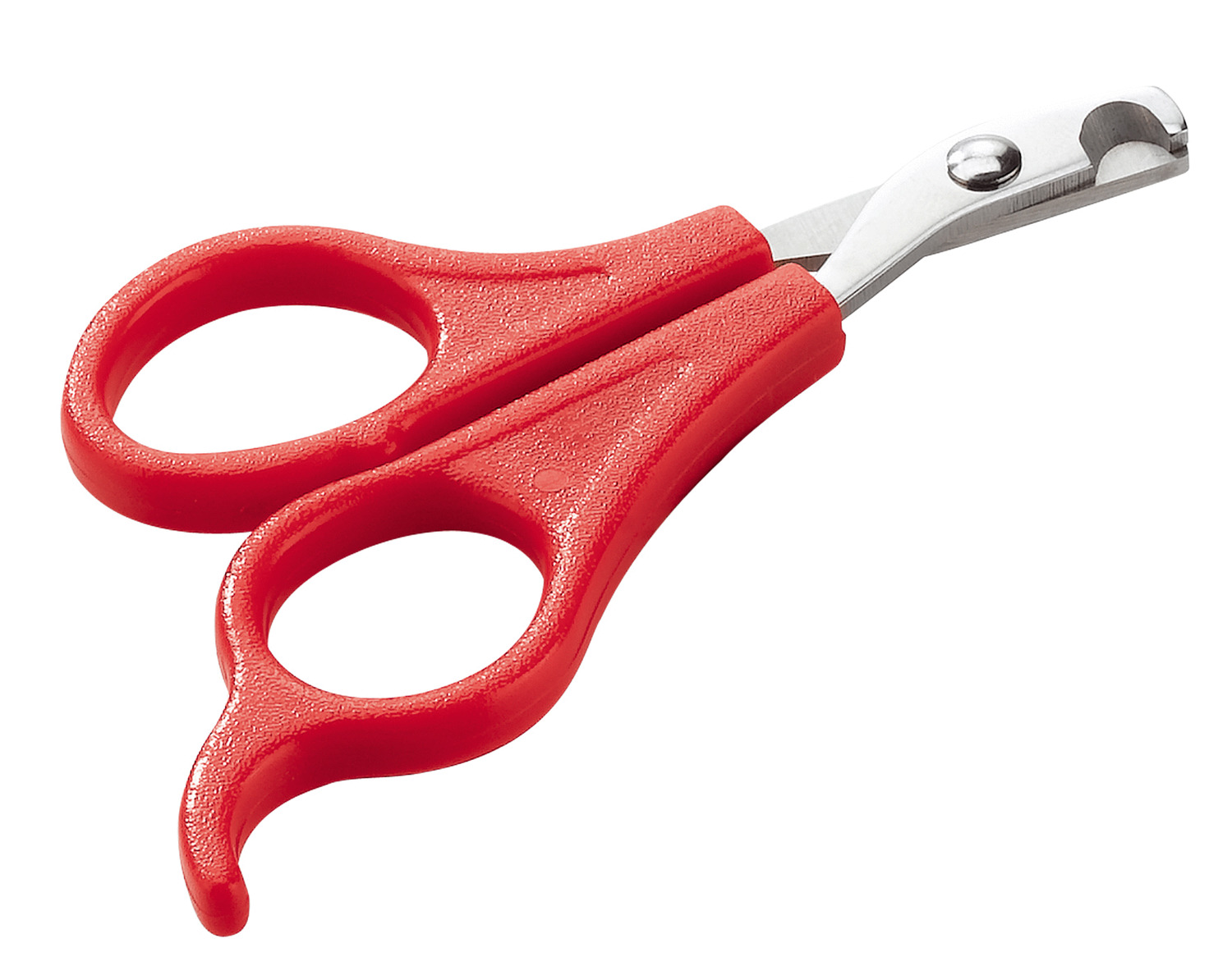Ferplast Nagelschaar - Hondennagelschaar - 10.5x6x0.7 cm Rood Zwart