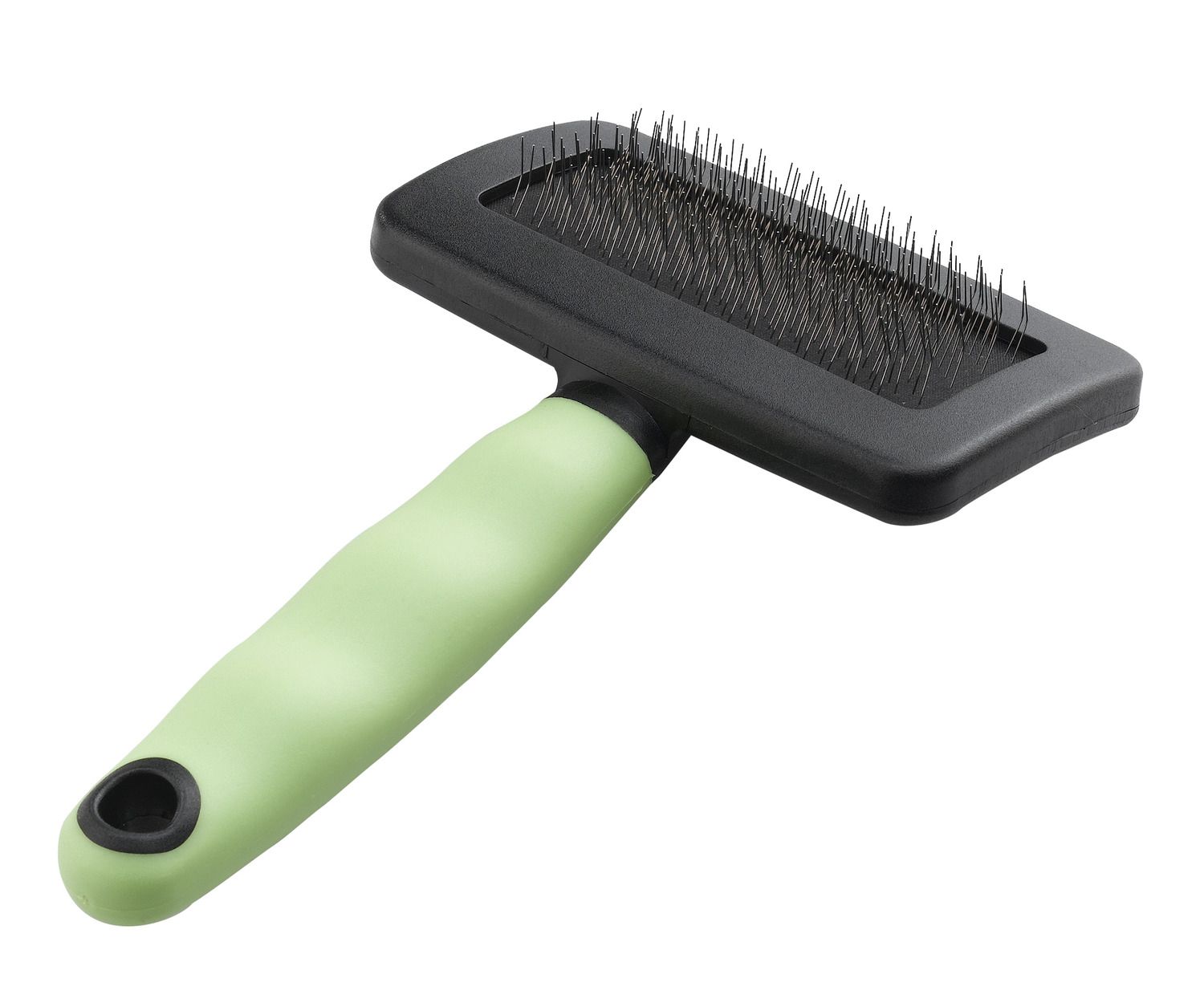 Ferplast Slickerborstel Kat Lime&Zwart - Kattenvachtborstel - Medium
