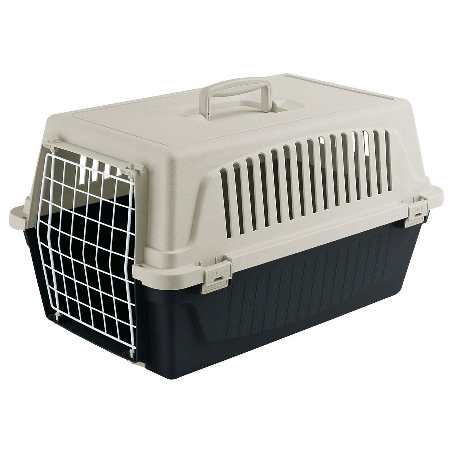 Ferplast Vervoersbox Atlas 20 - Hondentransportbox - 37x58x32 cm Zwart