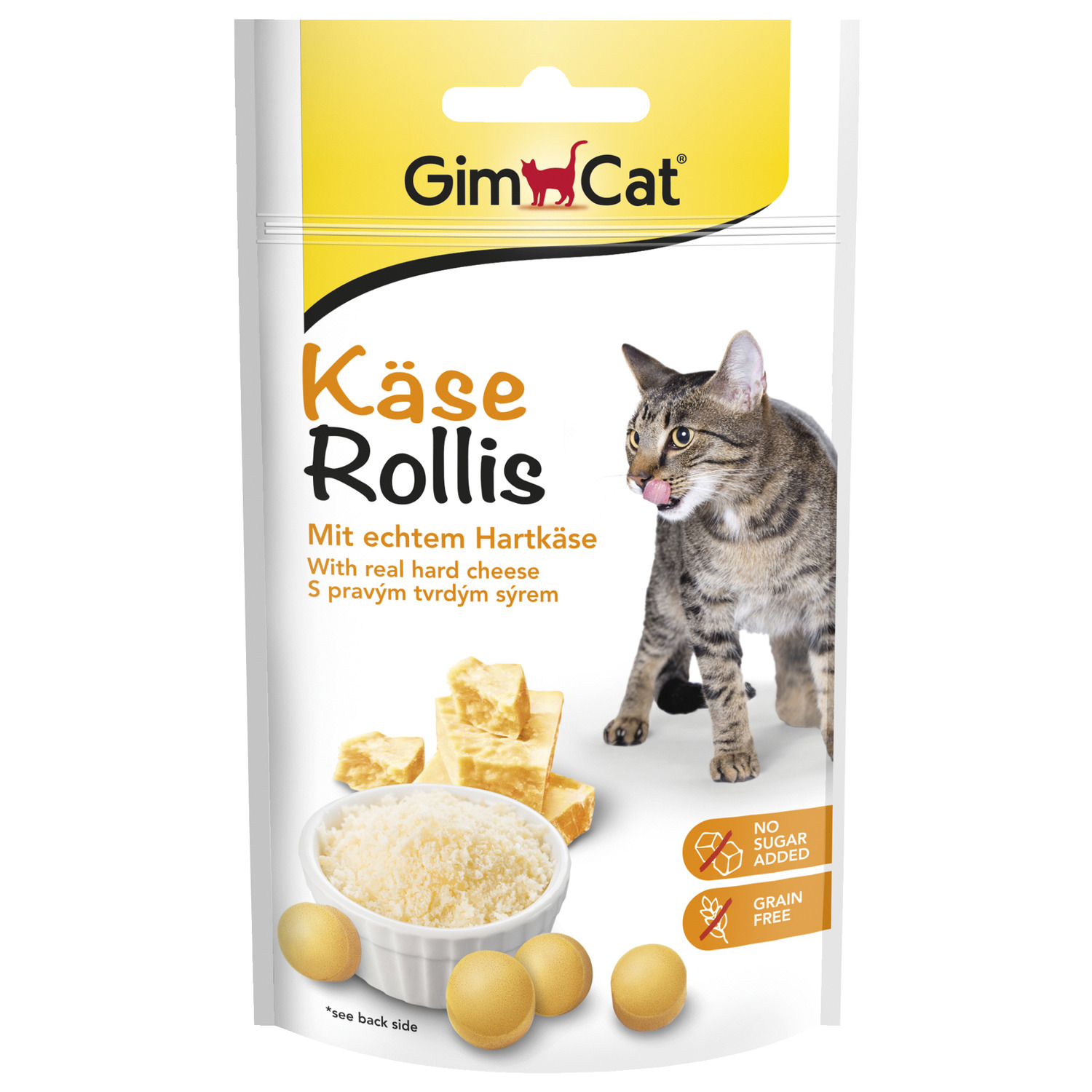 Gimcat Kaas Rollis - Kattensnack - Kaas 40 g