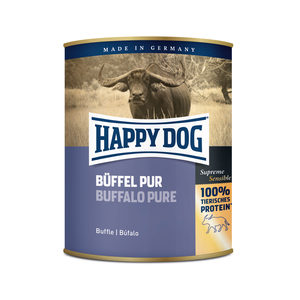 Happy Dog Buffel Pur - buffelvlees - 6x800g
