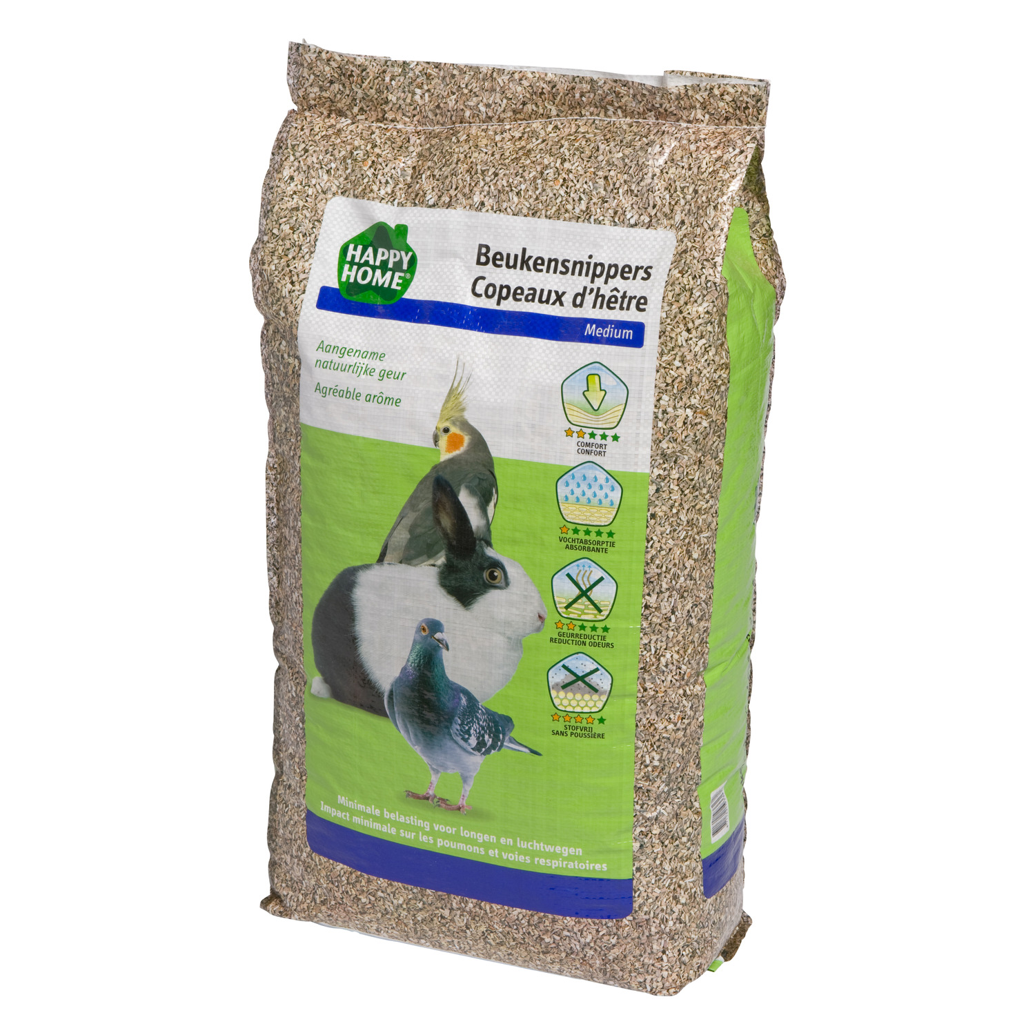Happy Home Beukensnippers Medium 6 Mm - Bodembedekking - 50 l