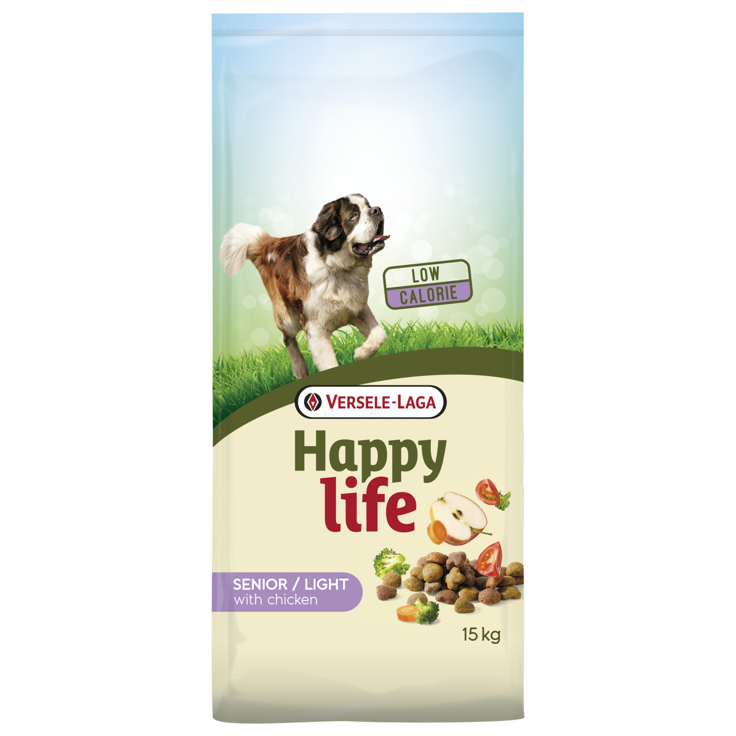 Happy Life Light Senior Kip - Hondenvoer - 15 kg