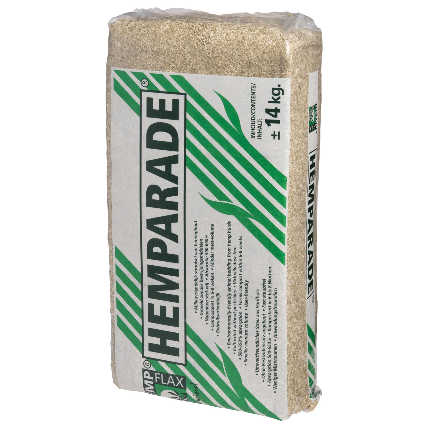 Hempflax Hennepstrooisel - Bodembedekking - 14 kg