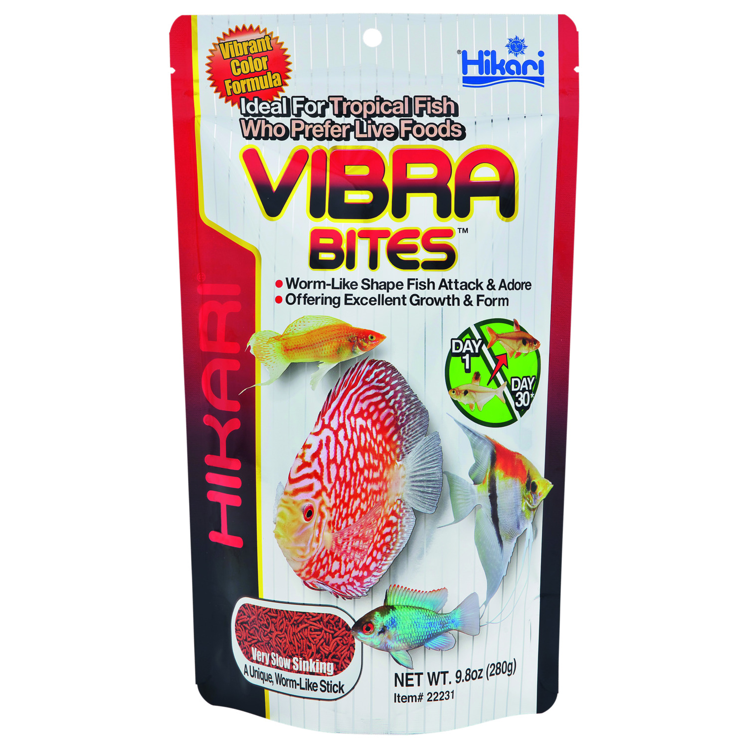 Hikari Tropical Vibra Bites - Vissenvoer - 73 g