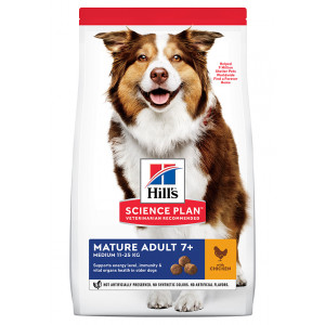 Hill's Mature Adult 7+ Medium met kip hondenvoer 2