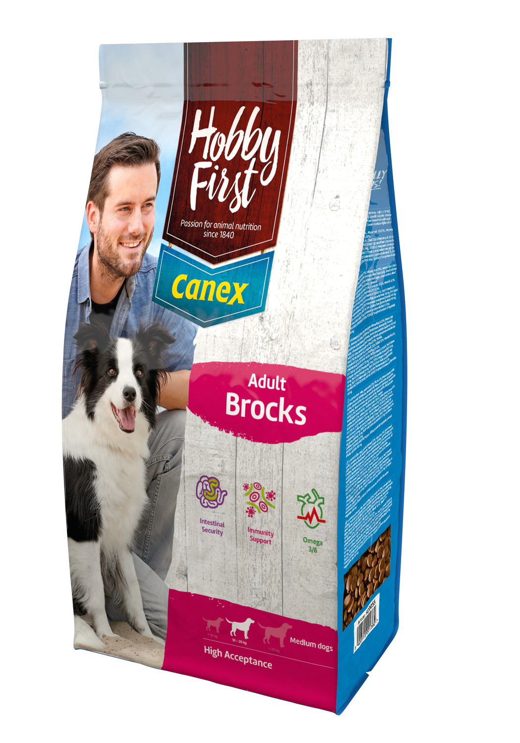 Hobbyfirst Canex Adult Brocks Kip - Hondenvoer - 12 kg