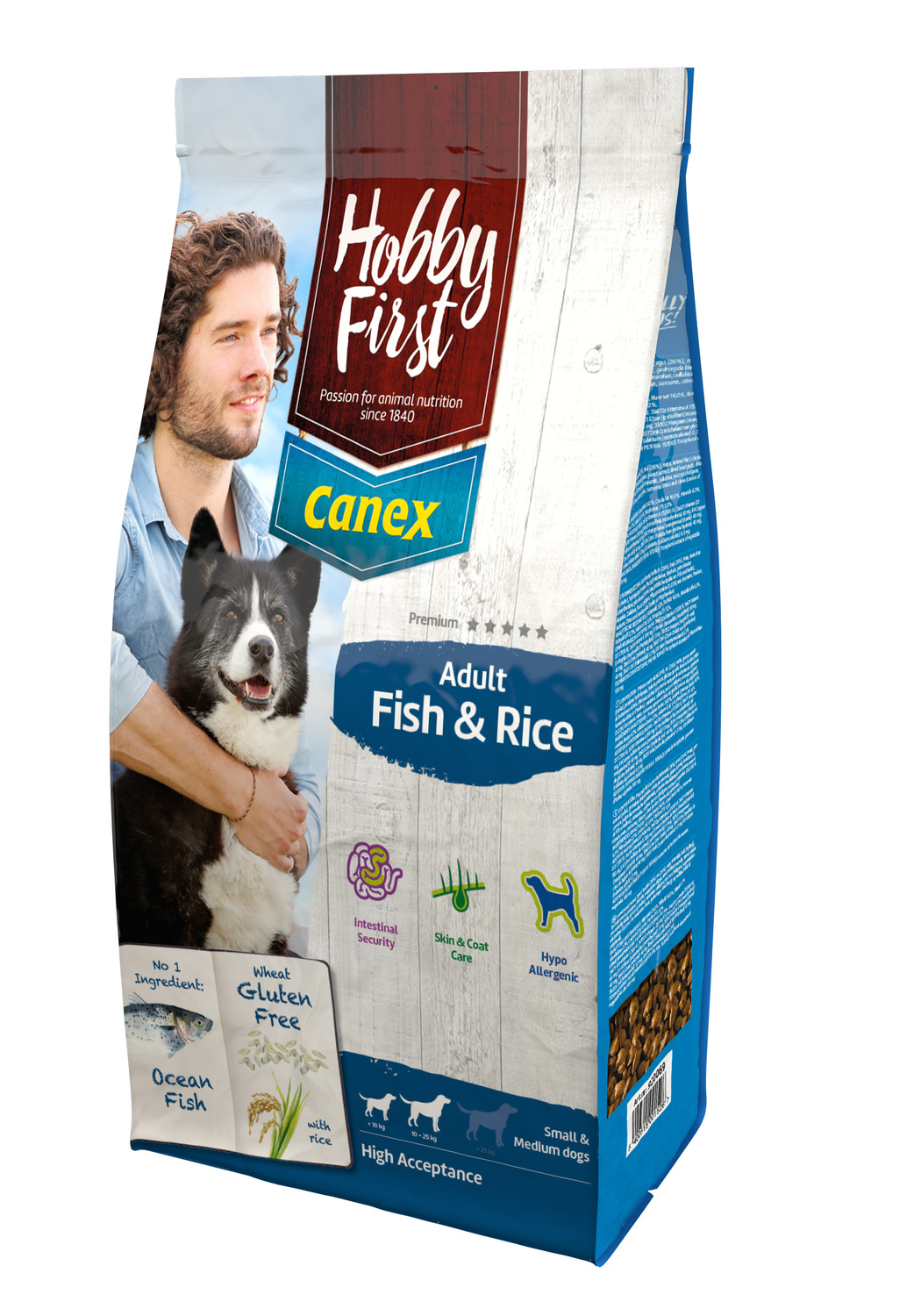 Hobbyfirst Canex Adult F & R Oceaanvis&Rijst - Hondenvoer - 12 kg