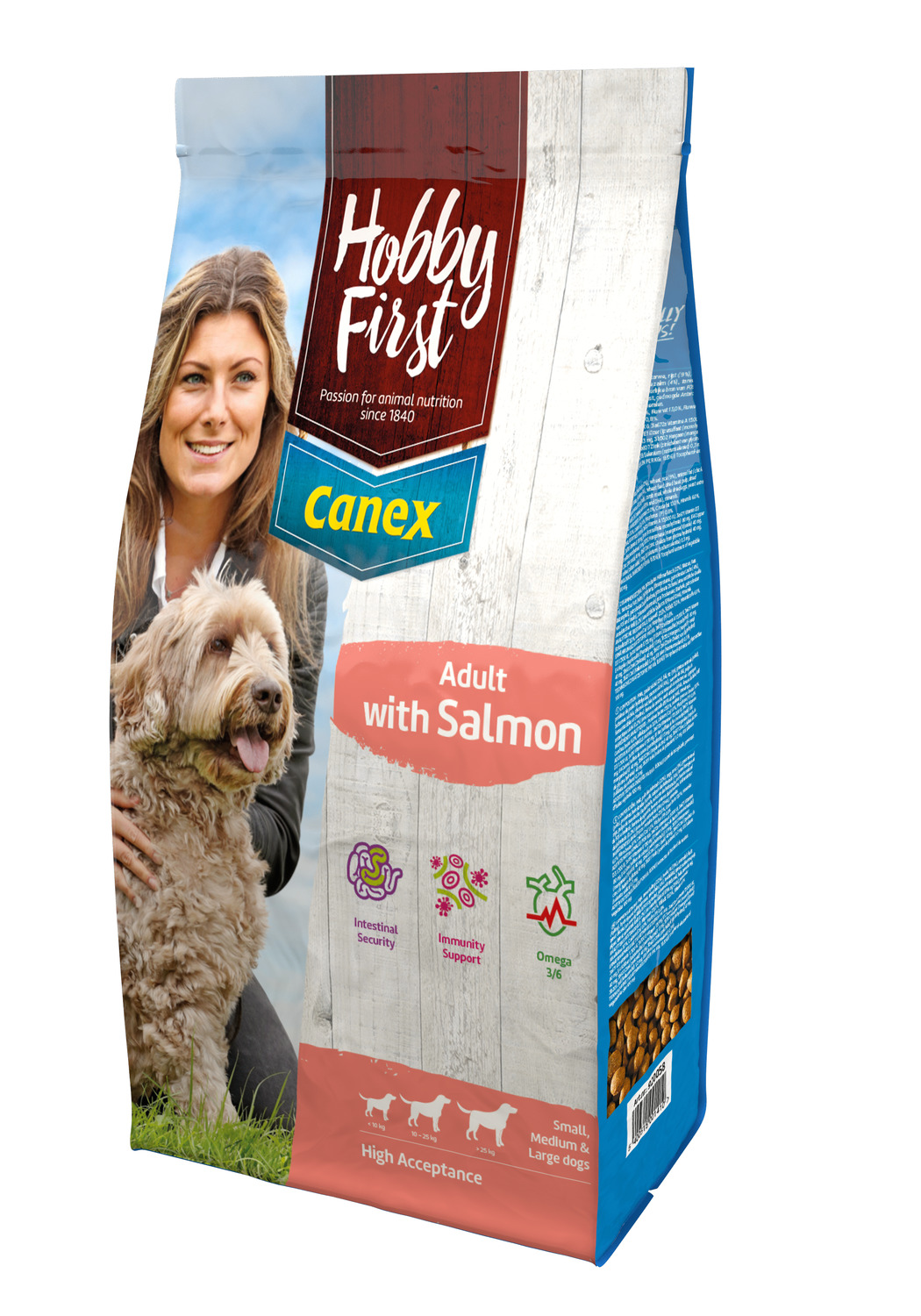 Hobbyfirst Canex Adult Zalm - Hondenvoer - 12 kg