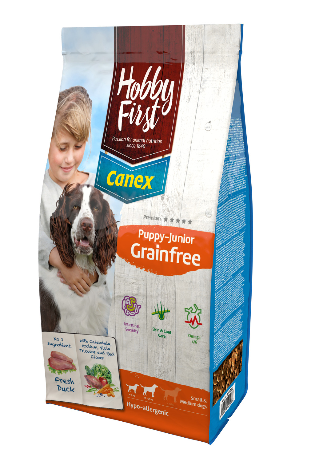 Hobbyfirst Canex Puppy-Junior Grainfree Eend - Hondenvoer - 3 kg