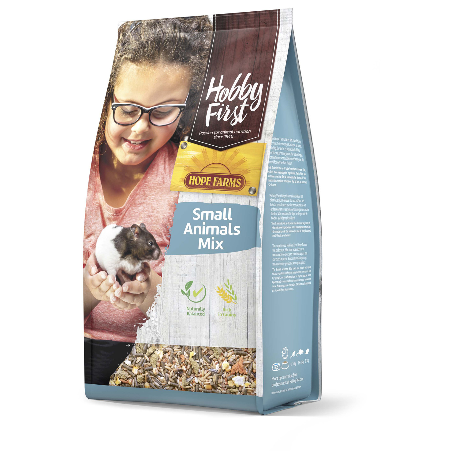 Hobbyfirst Hope Farms Small Animal Mix - Knaagdierenvoer - 3 kg