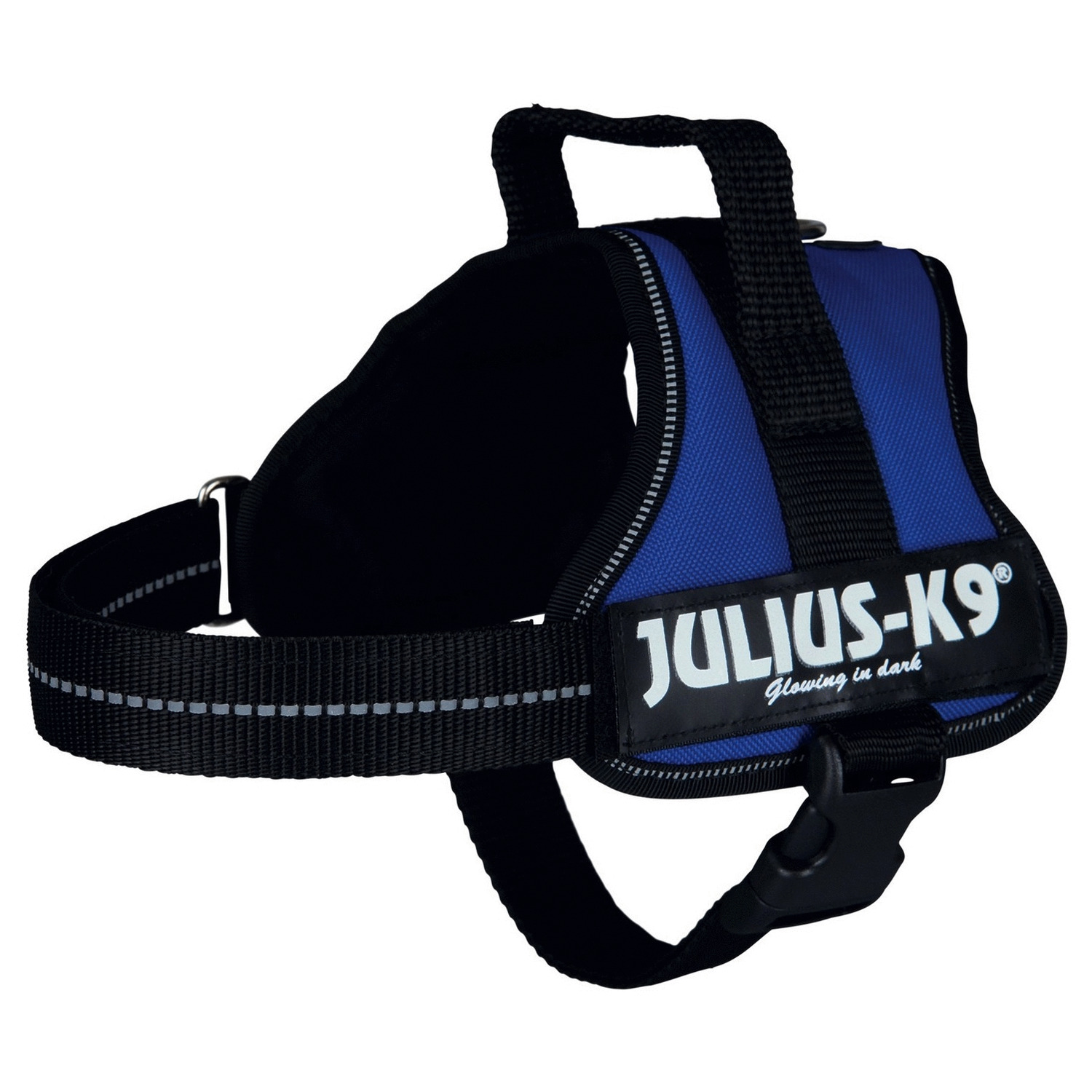Julius-K9 Powerharness Blauw - Hondenharnas - 51-67/2.8 cm