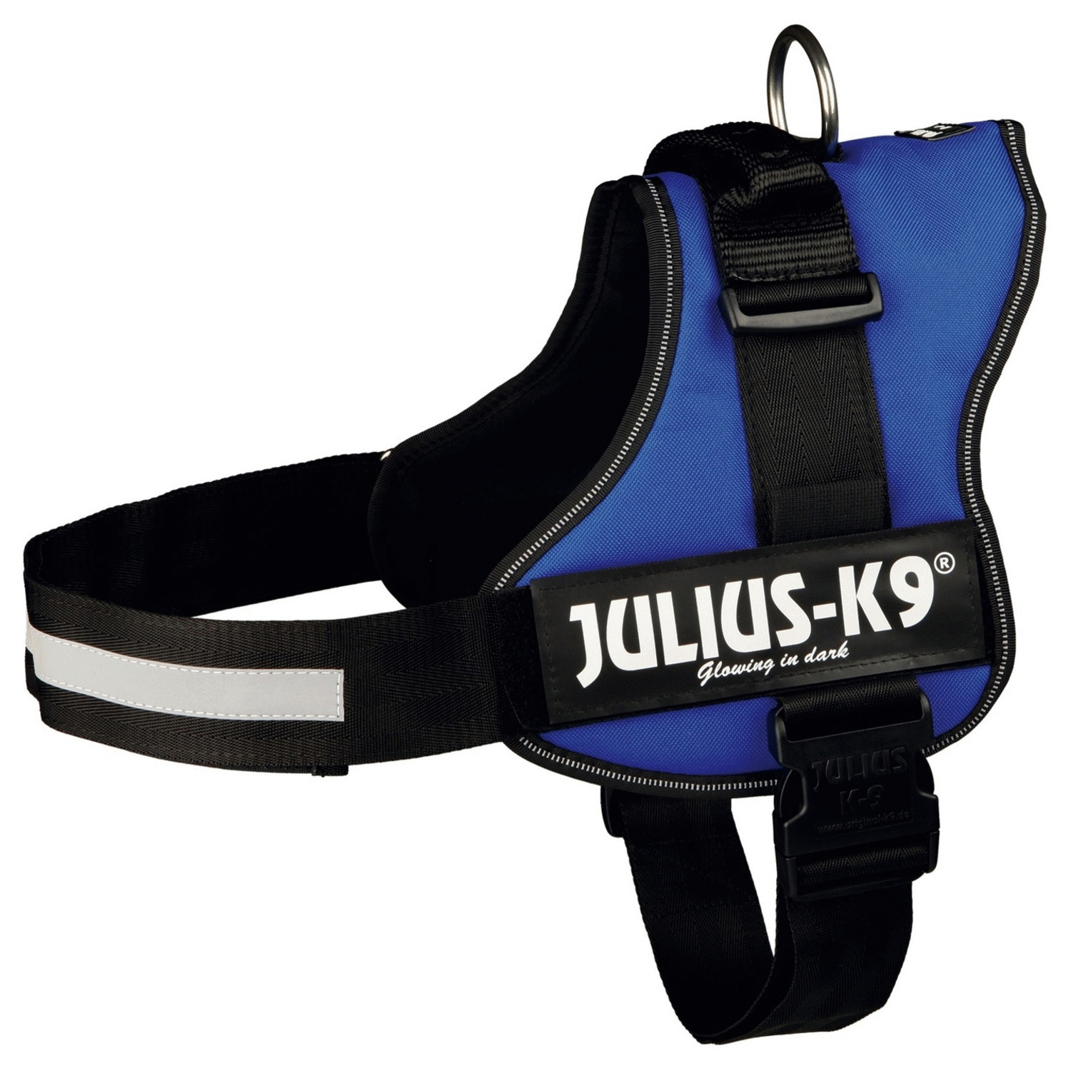 Julius-K9 Powerharness Blauw - Hondenharnas - 82-116/5 cm