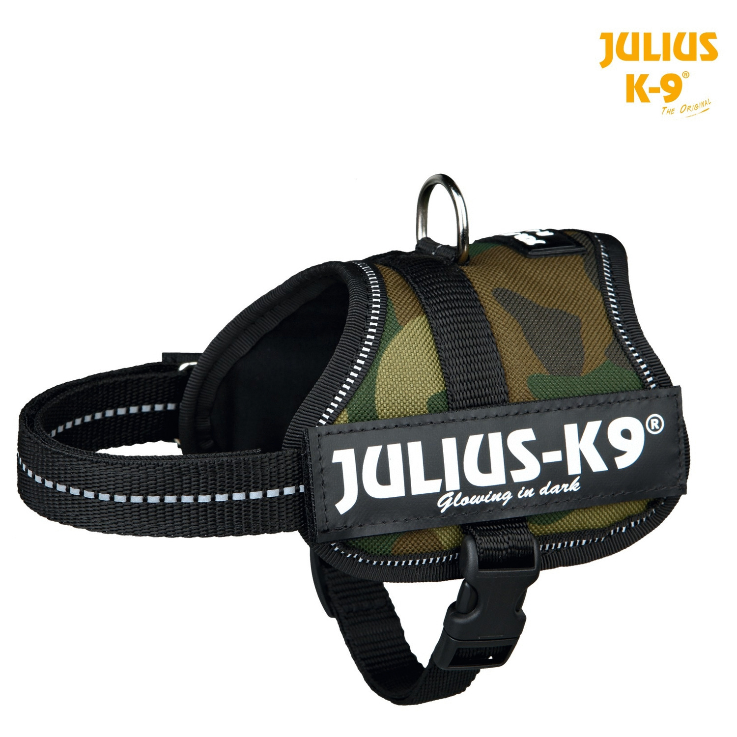 Julius-K9 Powerharness Camouflage - Hondenharnas - 33-45/1.8 cm