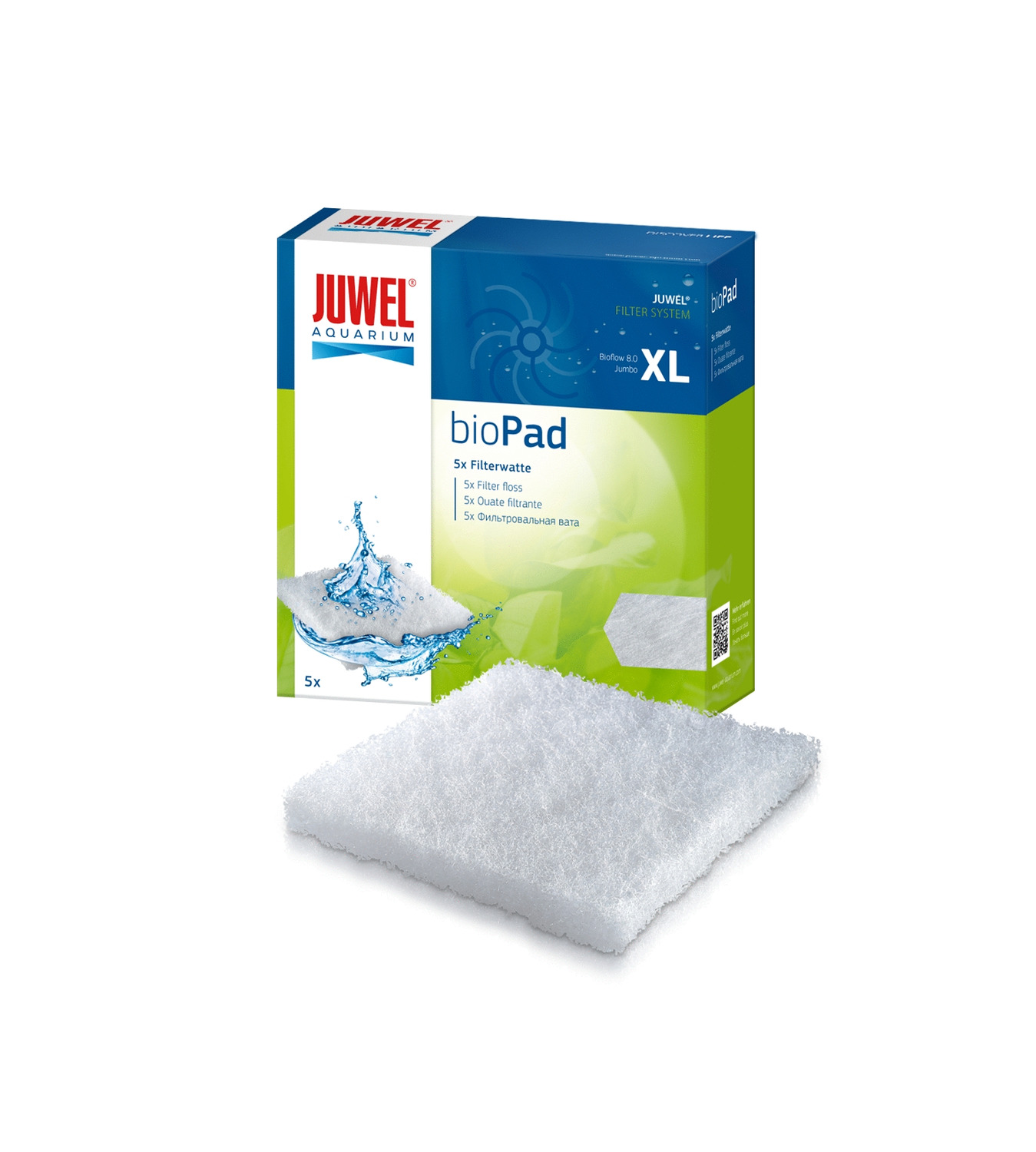 Juwel Biopad Xl Jumbo - Filtermateriaal - 15.3x15.3x1 cm Jumbo