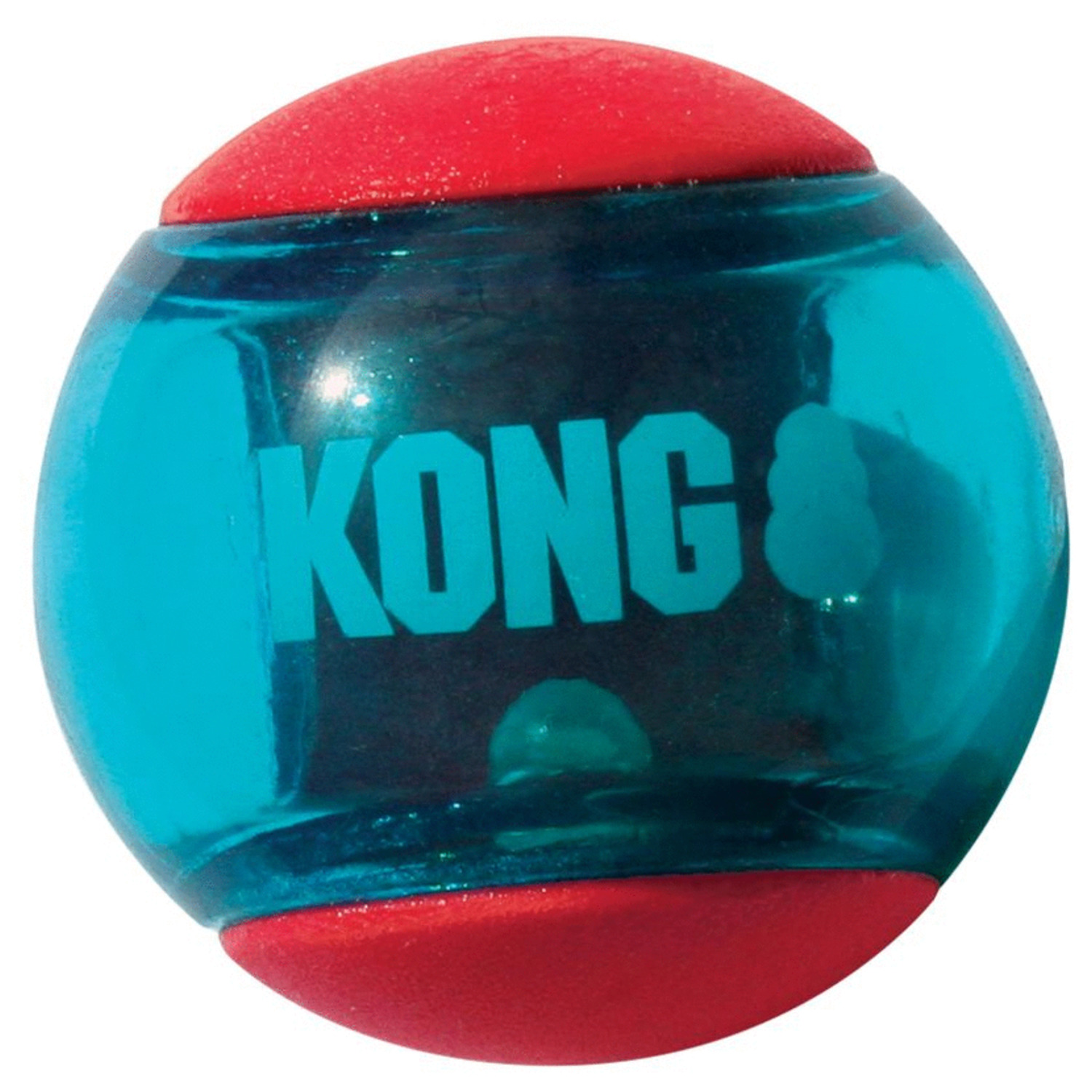 Kong Squeezz Action Rood - Hondenspeelgoed - Large