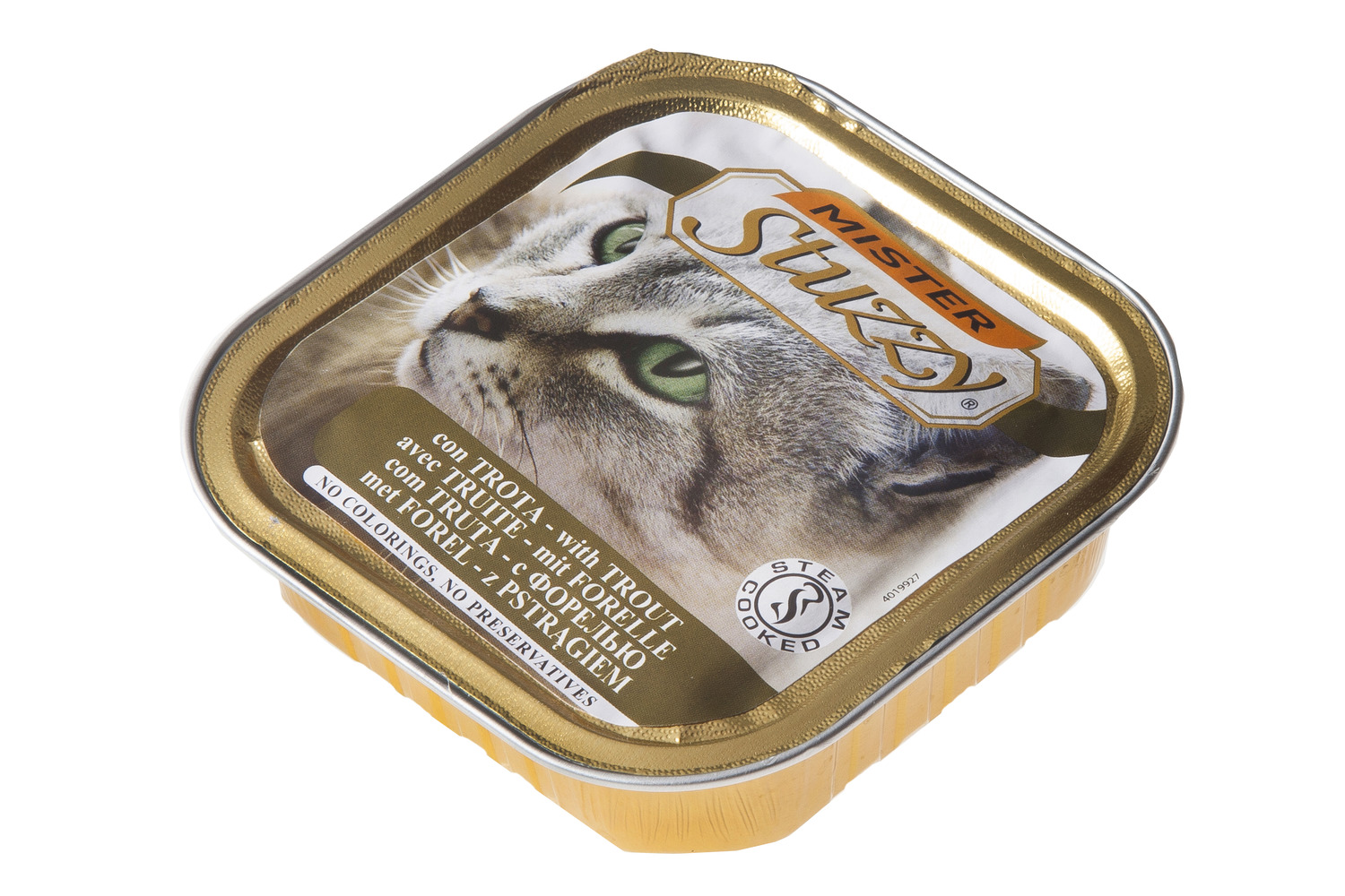 Mister Stuzzy Cat Paté 100 g - Kattenvoer - Forel