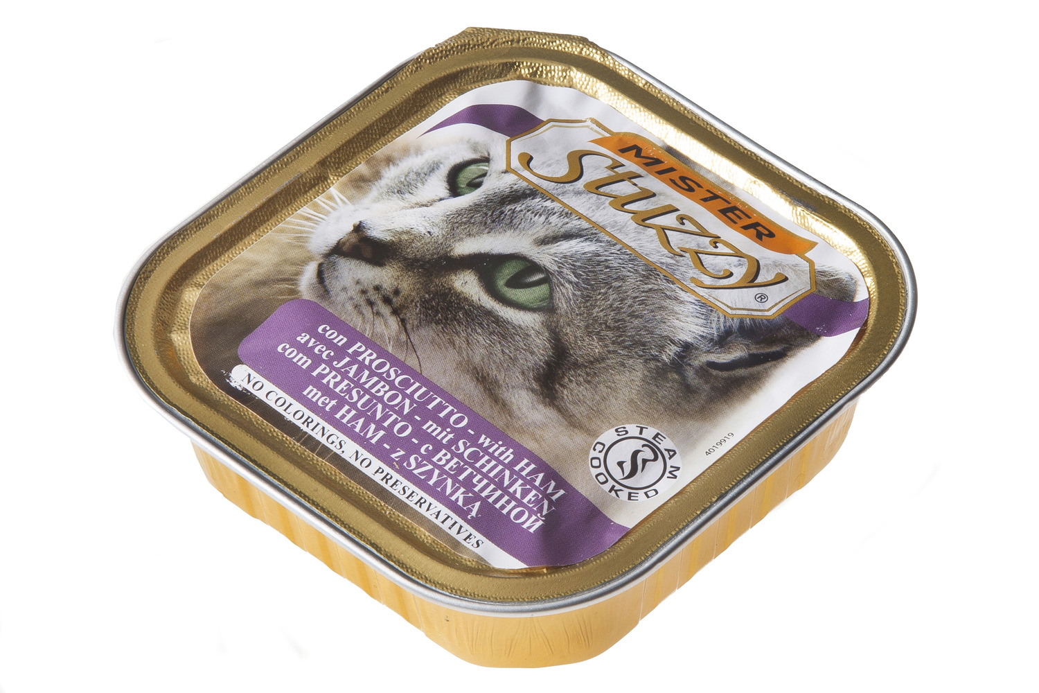 Mister Stuzzy Cat Paté 100 g - Kattenvoer - Ham