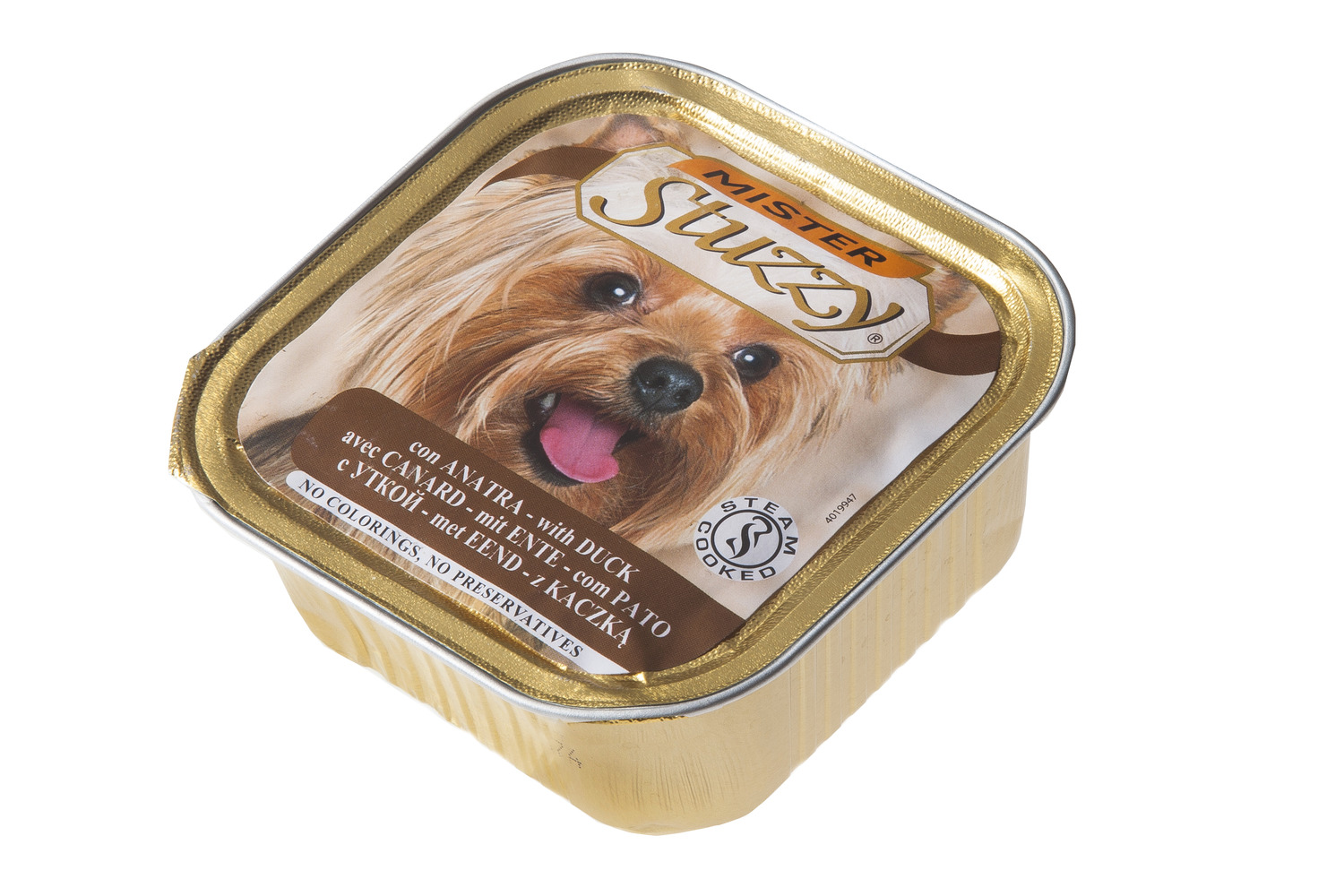 Mister Stuzzy Dog Paté 150 g - Hondenvoer - Eend