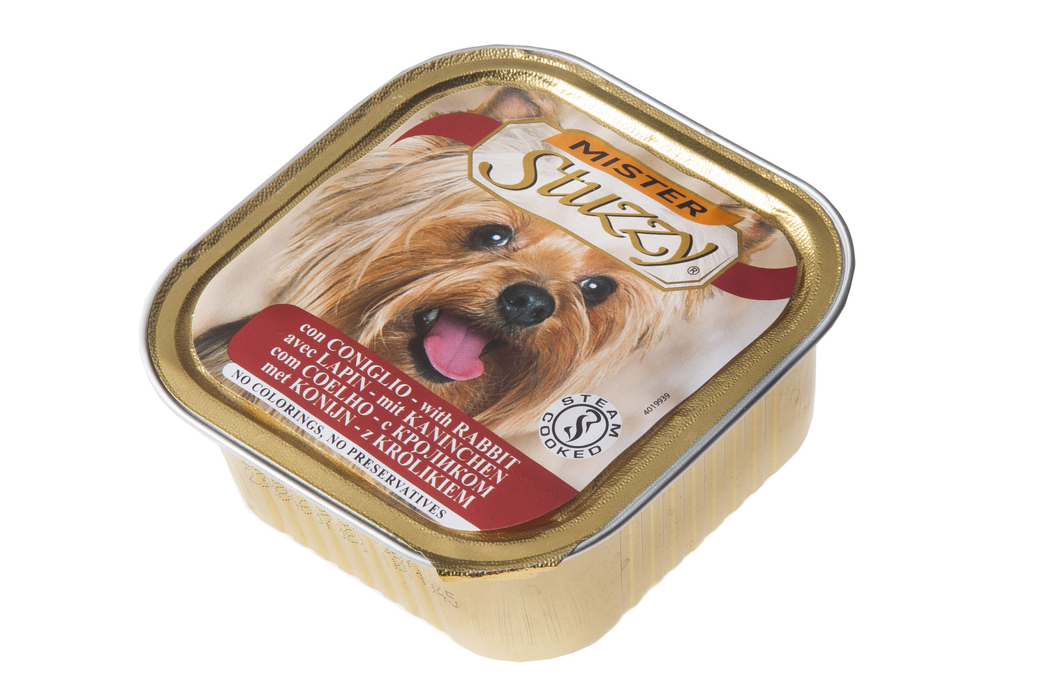 Mister Stuzzy Dog Paté 150 g - Hondenvoer - Konijn
