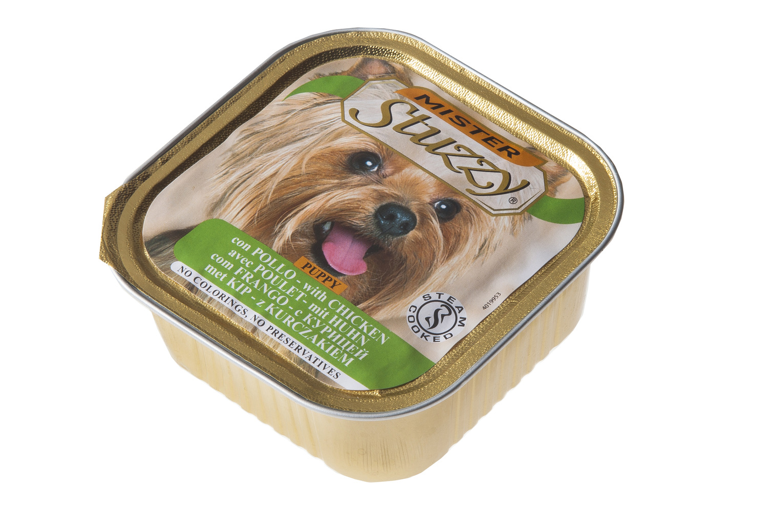 Mister Stuzzy Dog Paté Puppy - Hondenvoer - Kip 150 g