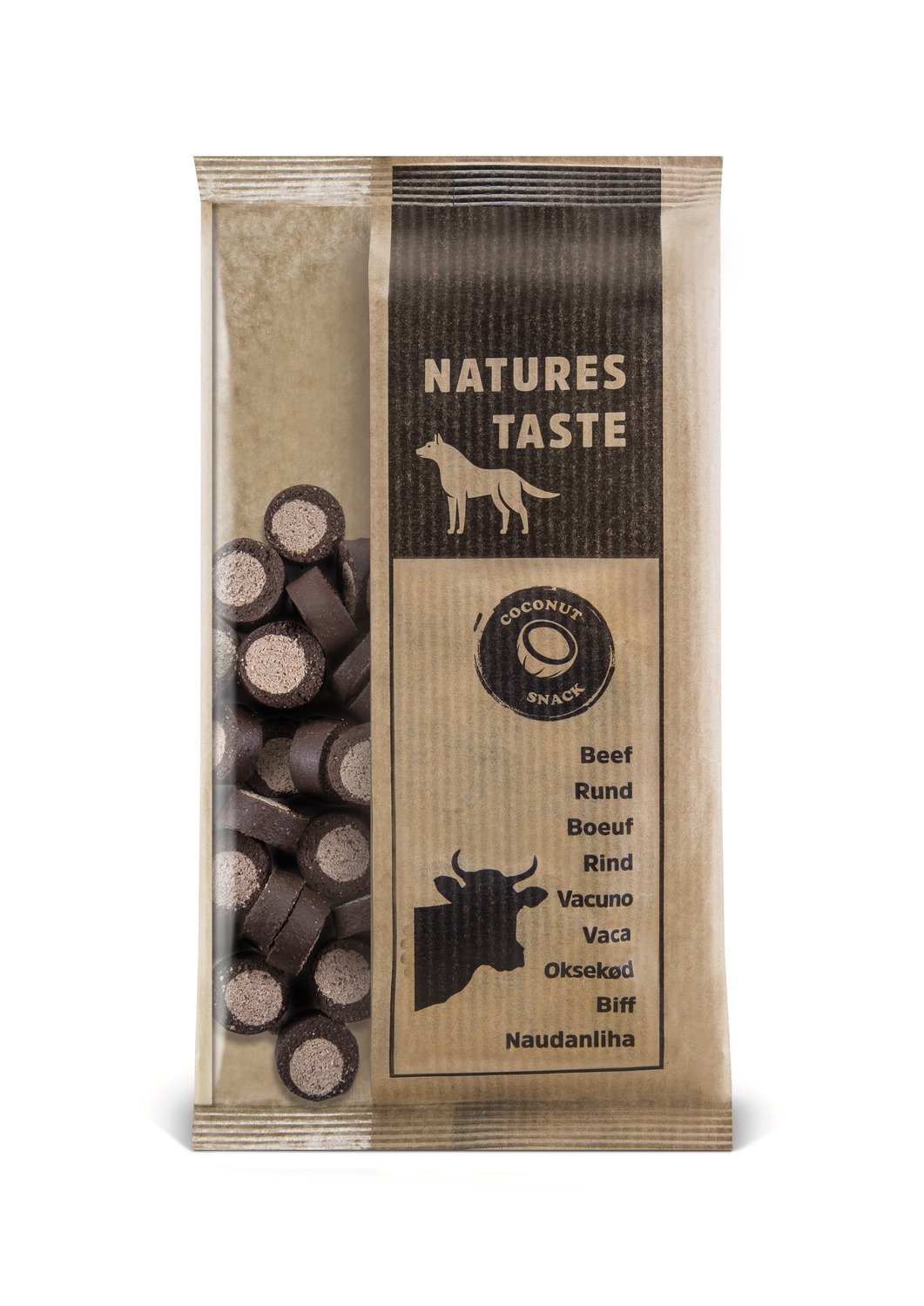 Natures Taste Coconut Snacks - Hondensnacks - Kokos 100 g