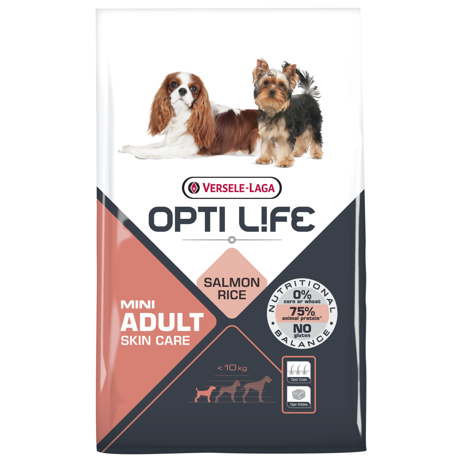 Opti Life Adult Skin Care Mini - Hondenvoer - 7.5 kg