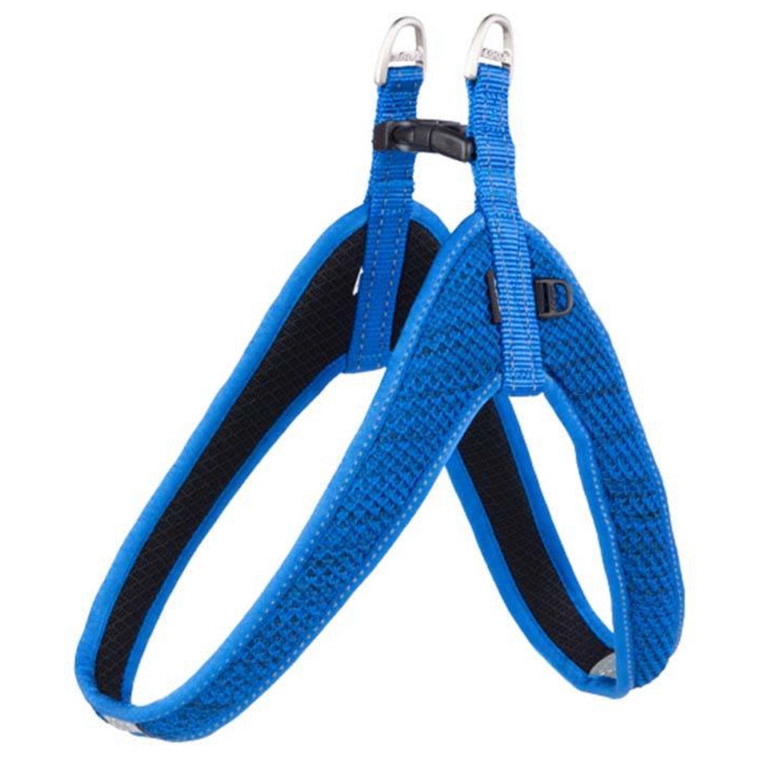 Rogz Fast Fit Tuig Blauw - Hondenharnas - 41 cm