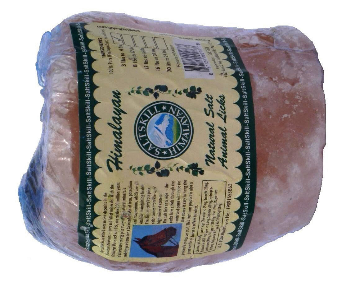 Salt Skill Himalaya Liksteen - Voedingssupplement - 1.50 kg Rond+touw