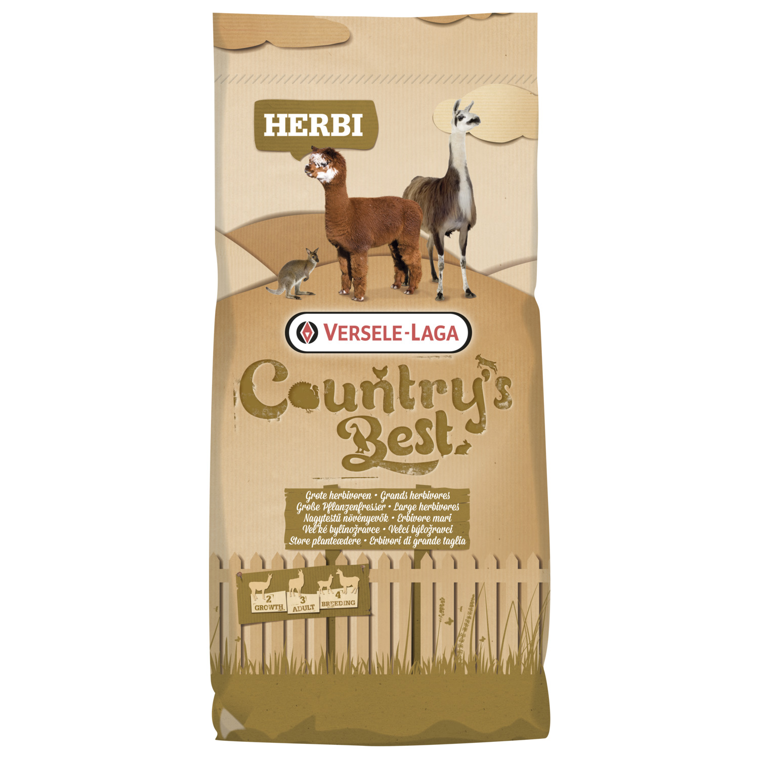 Versele-Laga Country`s Best Herbi Allround 3 & 4 Pellet - Erfdiervoer - 20 kg
